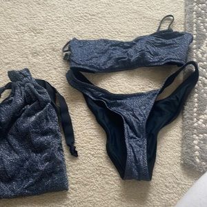 Triangl bikini with bag